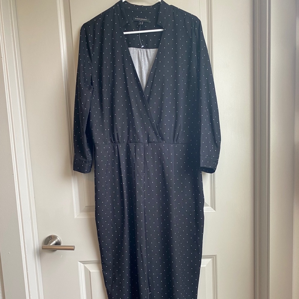 Polka Dot Belted jumpsuit